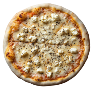 Pizzka se čtyřmi druhy sýra