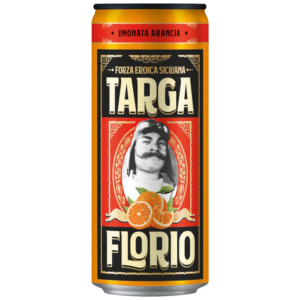 Targa Florio Limonata Arancia plechovka 330ml