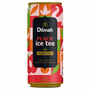 Dilmah Broskev plechovka 330ml